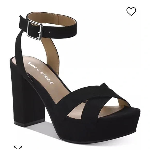 Sun + Stone block heel sandal - Picture 3 of 9